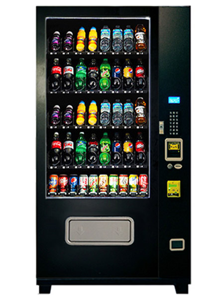Beverage Vending Machine — Front View