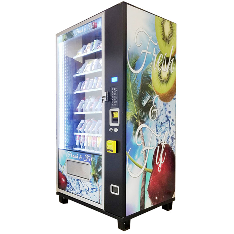 Combo Vending Machine — Front View